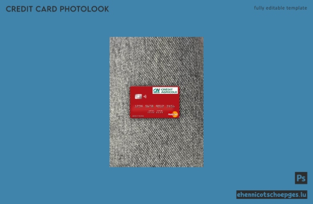 France Crédit Agricole Bank Mastercard Photolook Beispielvorschau